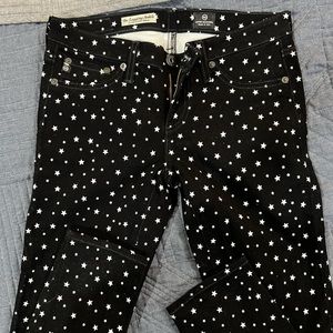 adriano goldschmied pants / with stars